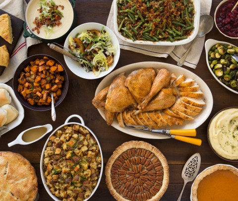 thanksgiving spread