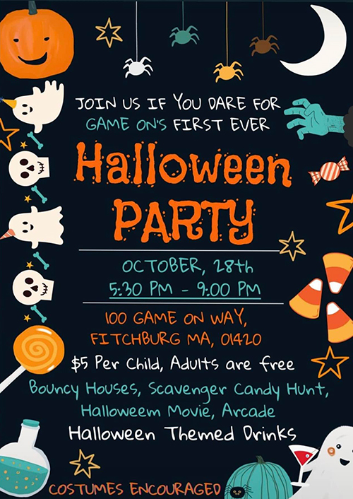 Game On Fitchburg Halloween Party