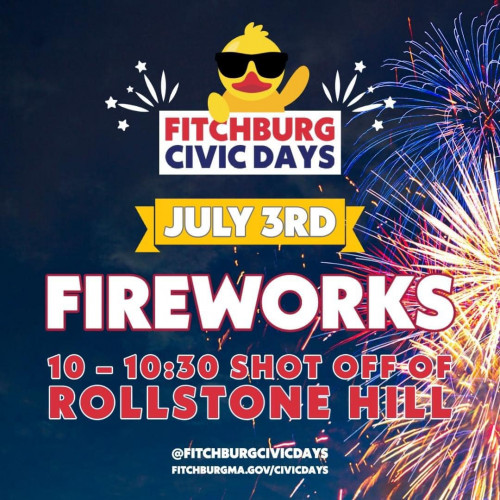 Fireworks! Jul 3, 2023 Visit North Central