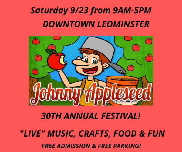 Johnny Appleseed Festival 2023 in Leominster