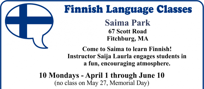 Saima Park Finnish Language Classes