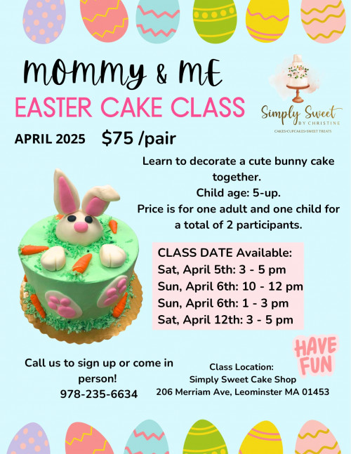 Simply Sweet By Christine Inc - Easter Cake Class