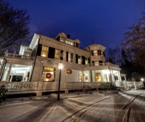 murdock whitney house at night