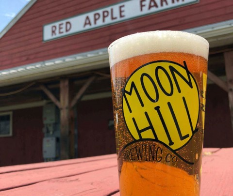 RED APPLE FARM COLLABORATES WITH MOON HILL BREWING TO OPEN SUMMER BREW BARN